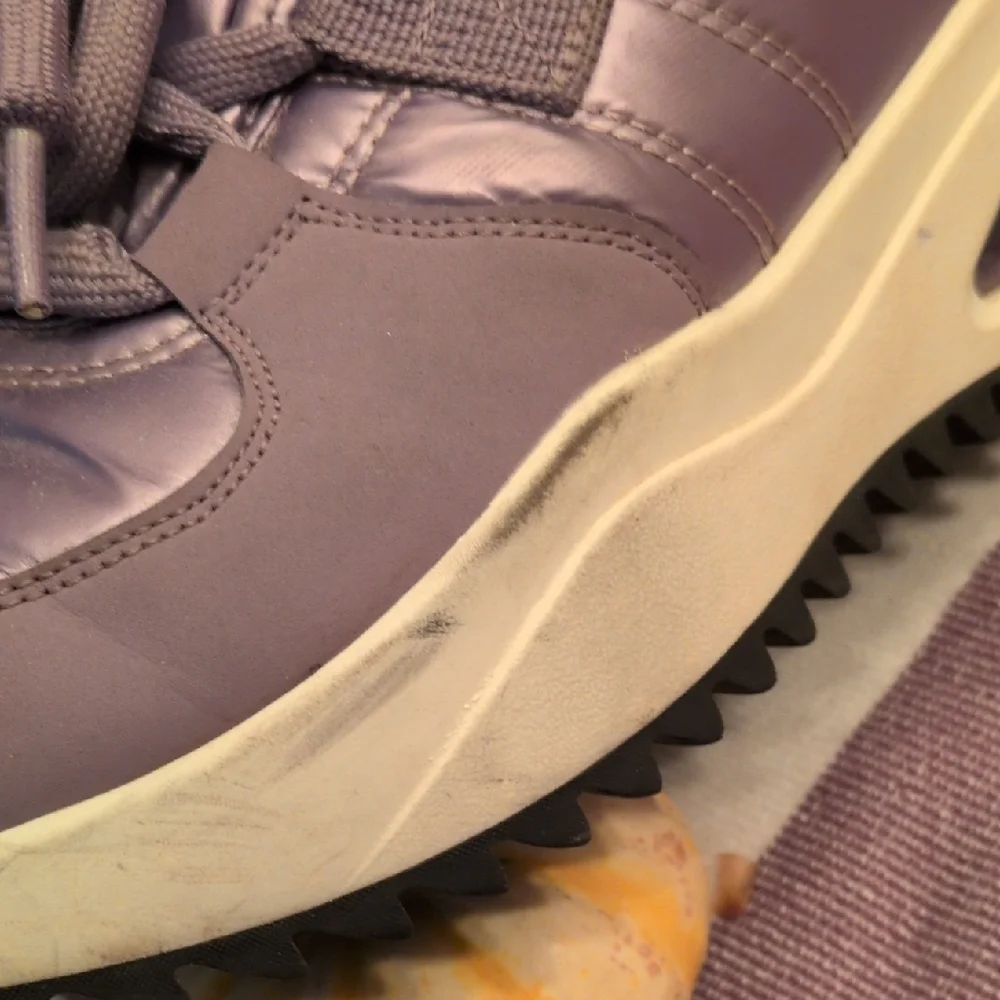 Skechers Shiny Purple Kids Boots, Sz Big Girls 6.5